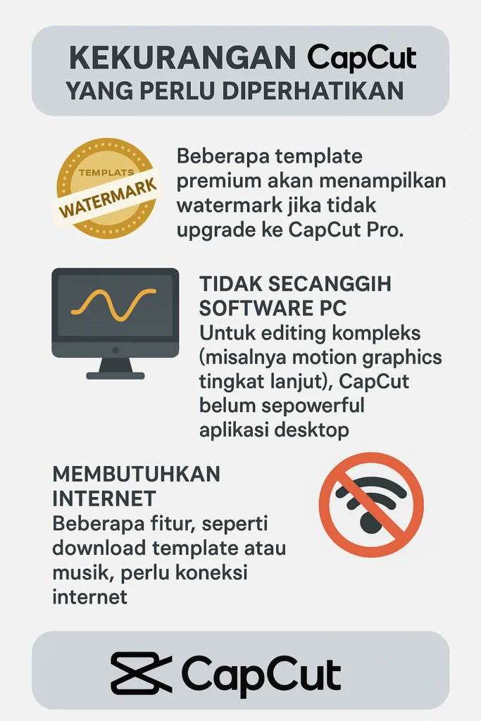 Gambar Kekurangan CapCut