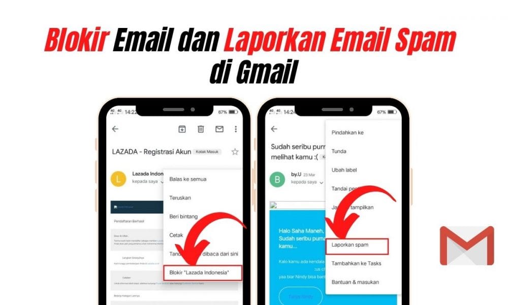 Cara Blokir Email dan Laporkan Email Spam di Gmail Inwepo