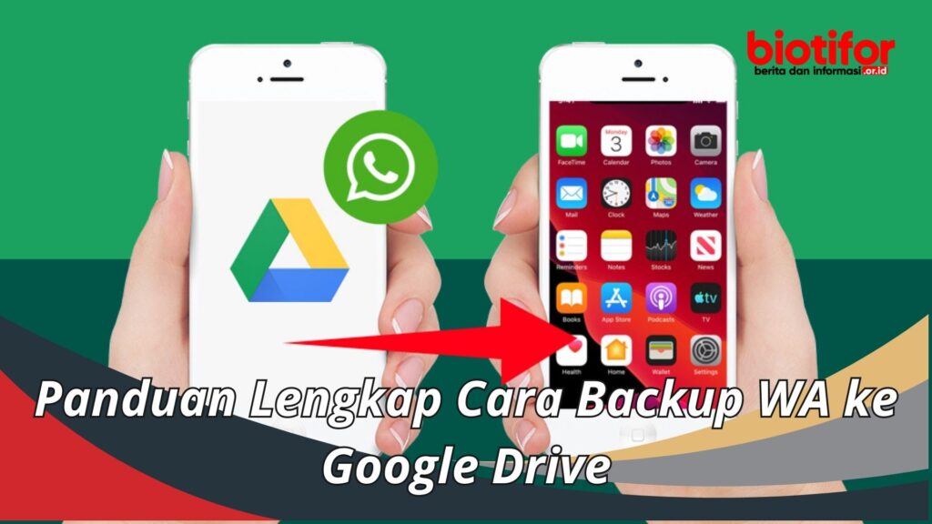 Panduan Lengkap Cara Backup WA ke Google Drive Panduan Lengkap Cara Backup WA ke Google Drive
