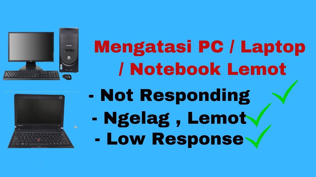Cara Mengatasi Laptop/ PC Yang Lambat Dan Lemot, 100% Berhasil - YouTube