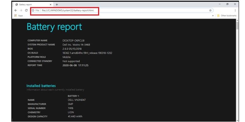 Cara Mengetahui Kondisi Baterai Laptop Lewat CMD