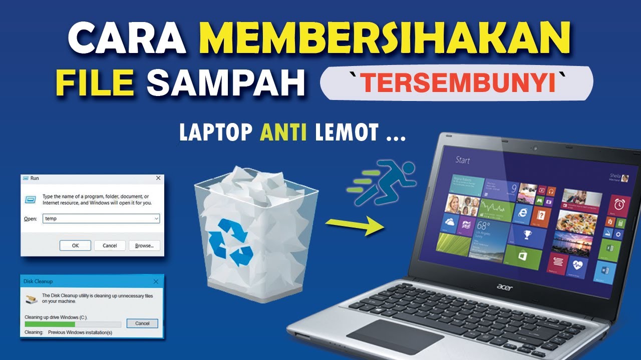 Cara Membersihkan File Sampah di Laptop/PC | Hapus Cache Windows - YouTube Panduan Lengkap Menghapus Cache dan File Sampah Windows